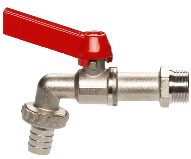 Robinet arrêt Gardena 1/2"  / G3/4" (26.5mm)