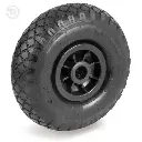 Roue pneumatique Ø260mm avec support 