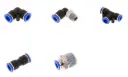 Raccord pneumatique Enfichable Polymère