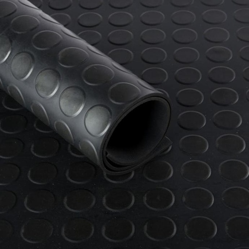 [0CCPAS3] M² DE CAOUTCHOUC PASTILLES LARG. 1500 MM EP 3 MM