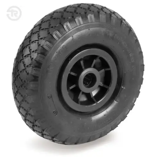 Roue pneumatique Ø260mm avec support 