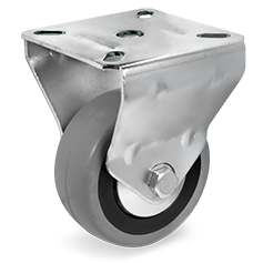 [0ROCC37F50] ROUE Caoutchouc Gris Fixe D 50 mm x 20 ch 35 kg